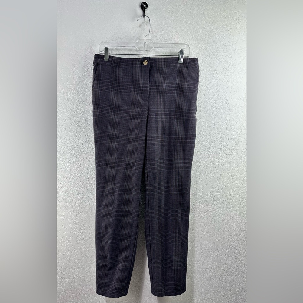J.Jill Blue/Gray Women’s Plaid Pants Size 10